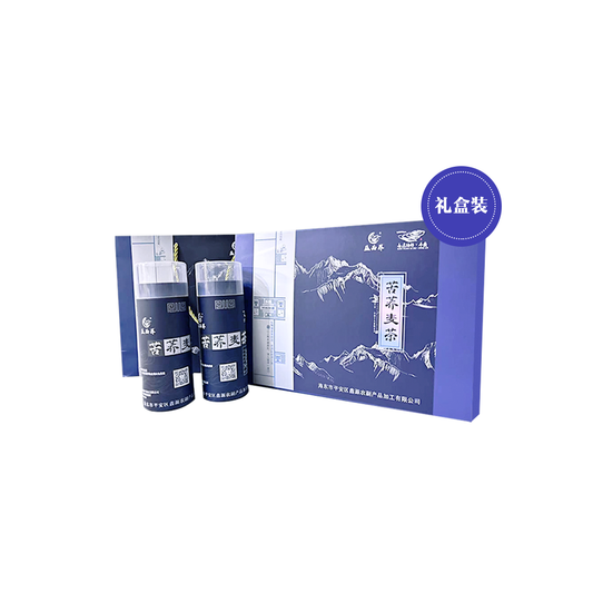 Qinghai specialty, bitter buckwheat tea gift box, can be given as a gift, wheat fragrance is intoxicating, long-lasting and can beed many times, grain drink, natural original flavor