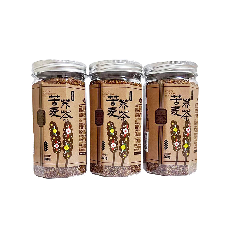 Qinghai specialty Bitter Buckwheat Tea for gift-giving; Wheat fragrance is intoxicating; Long-lasting brew; Grain drink; Natural flavor; Each grain is selected for quality