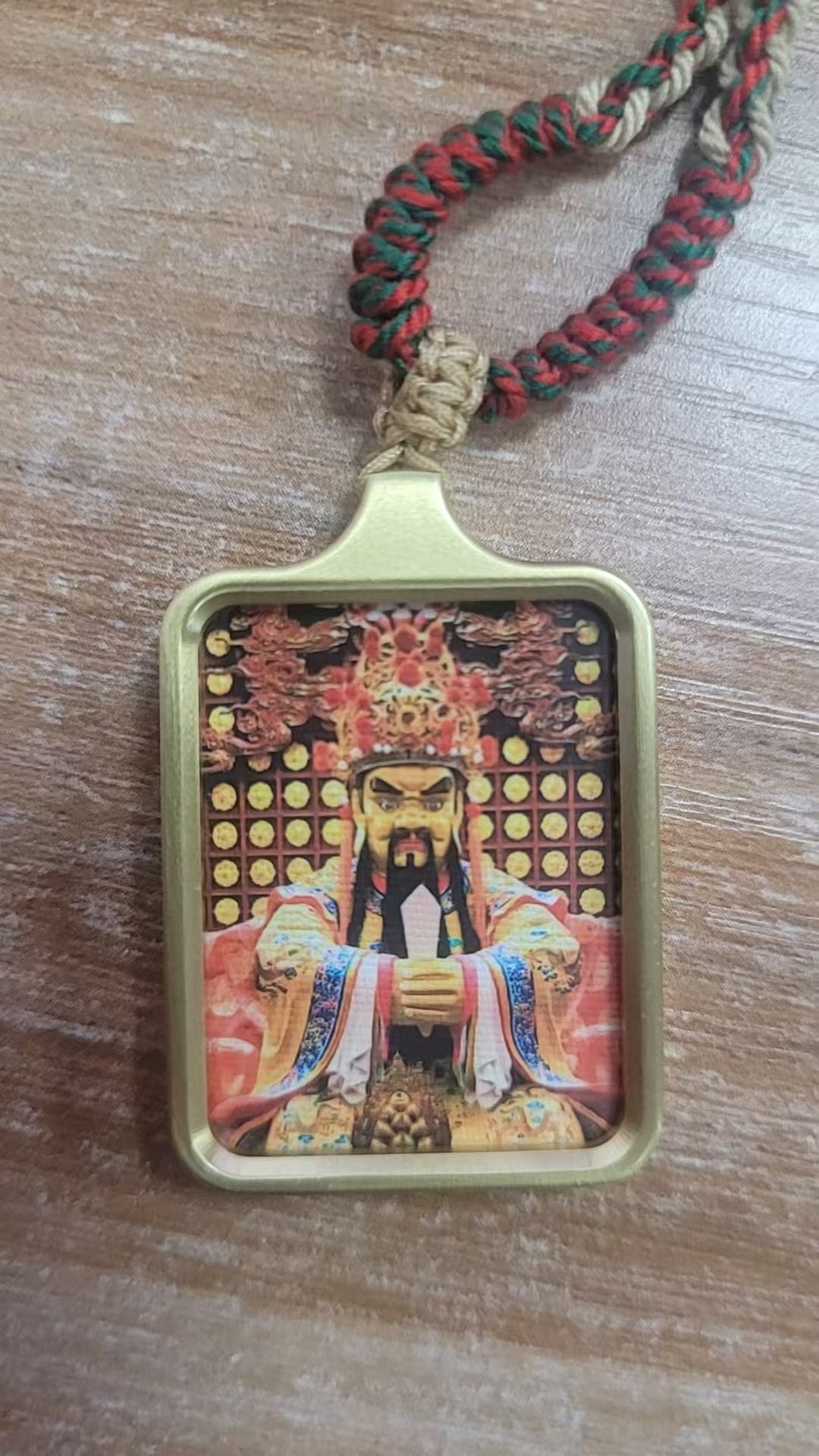 Tibetan Buddhism Intangible Cultural Heritage Thangka Pendant Necklace (Exquisite Mini Style) 5