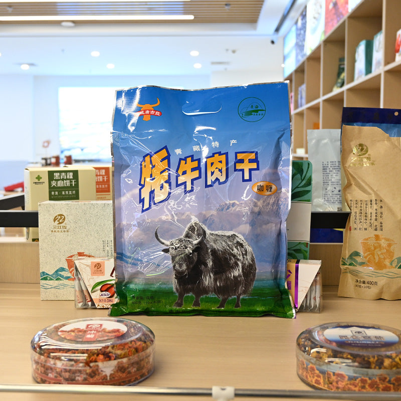 Qinghai specialty snowy Tibetan plateau yak jerky curry, rich in nutrition, ready to eat