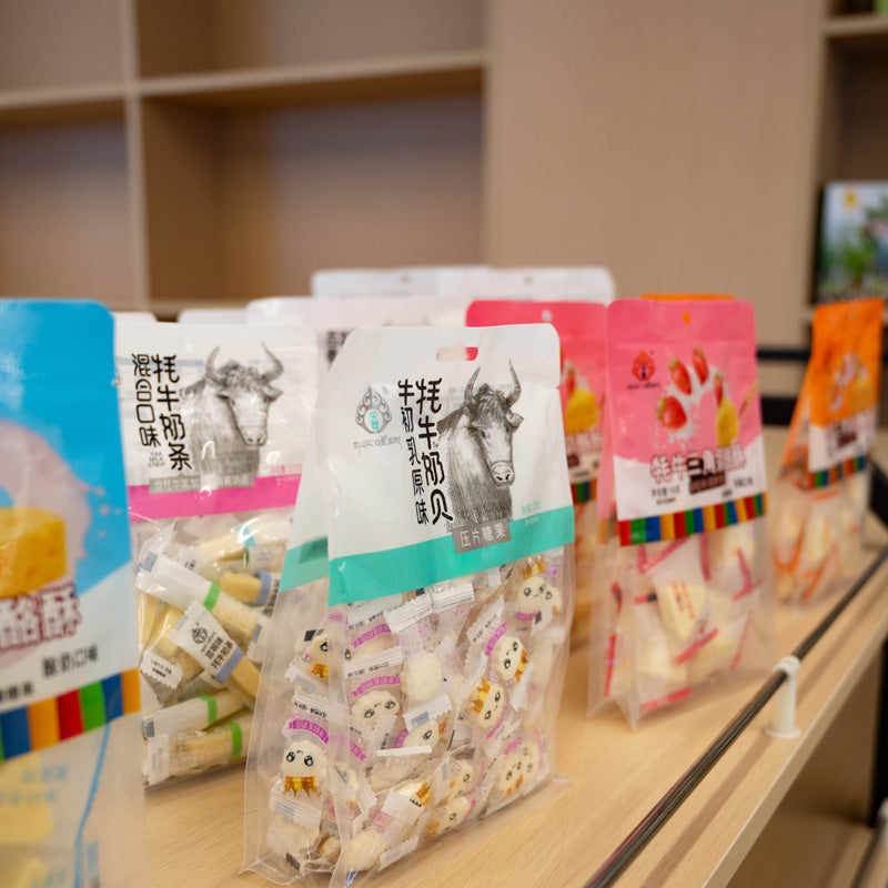 Qinghai specialty Yangzun yak milk shell; rich milk flavor; leisurely and delicious snack; individual packaging; original flavor of colostrum