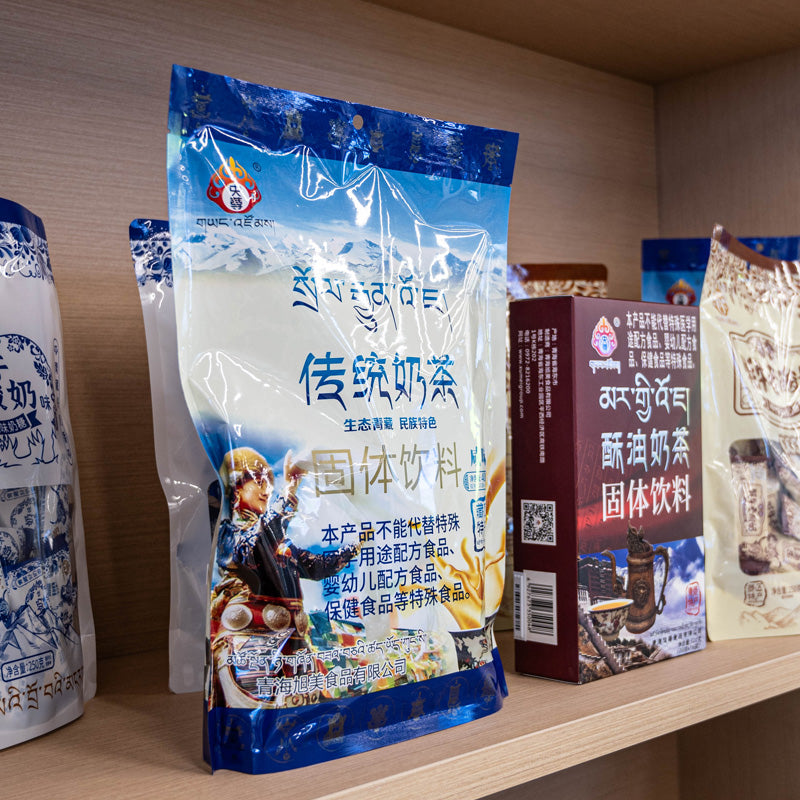 Qinghai specialty traditional Yangzun milk tea travel gift; strawberry flavor 150 grams individual small packaging