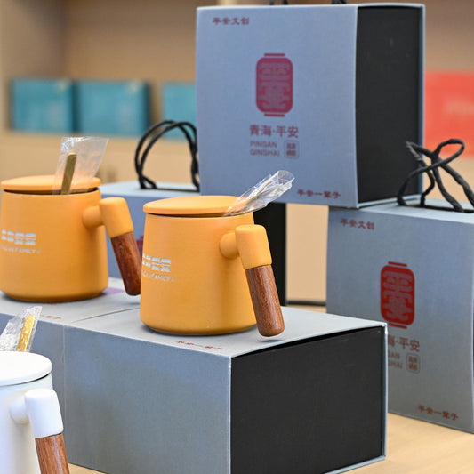 45/2000 Qinghai specialty; safe and sound porcelain cup; high hardness; strong wear and fall resistance