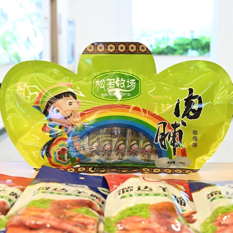 Qinghai specialty; Ba Mei pig; spicy; meat jerky; delicate in taste; meticulously made; rich in nutrition