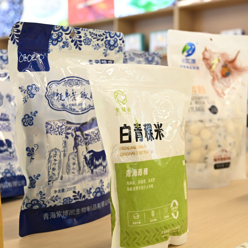 Qinghai specialty; Qunoa white barley rice; rich in nutrition; contains a variety of vitamins