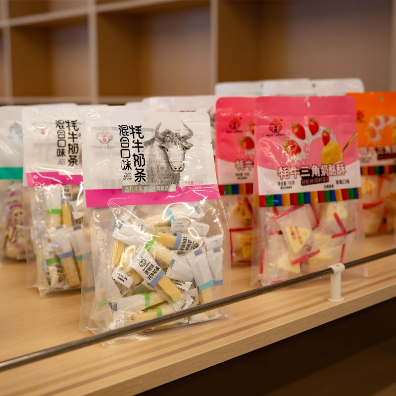 Qinghai specialty Yangzun yak milk bar mixed flavor 250g individual packaging sugar milk snack