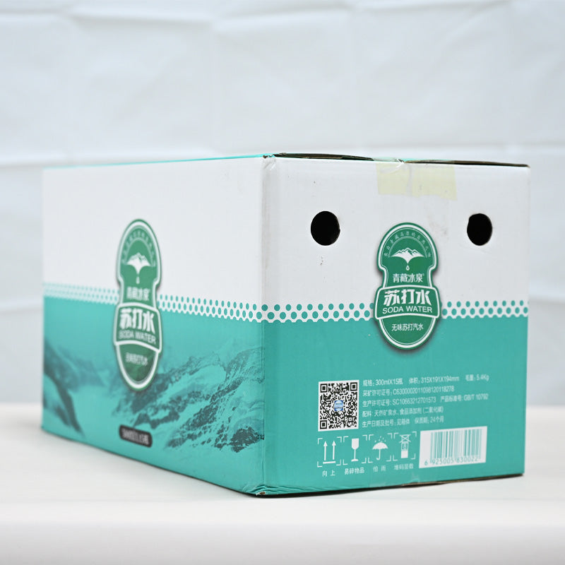 Qinghai specialty; Qinghai-Tibet ice spring; flavorless soda water; pure natural and pollution-free