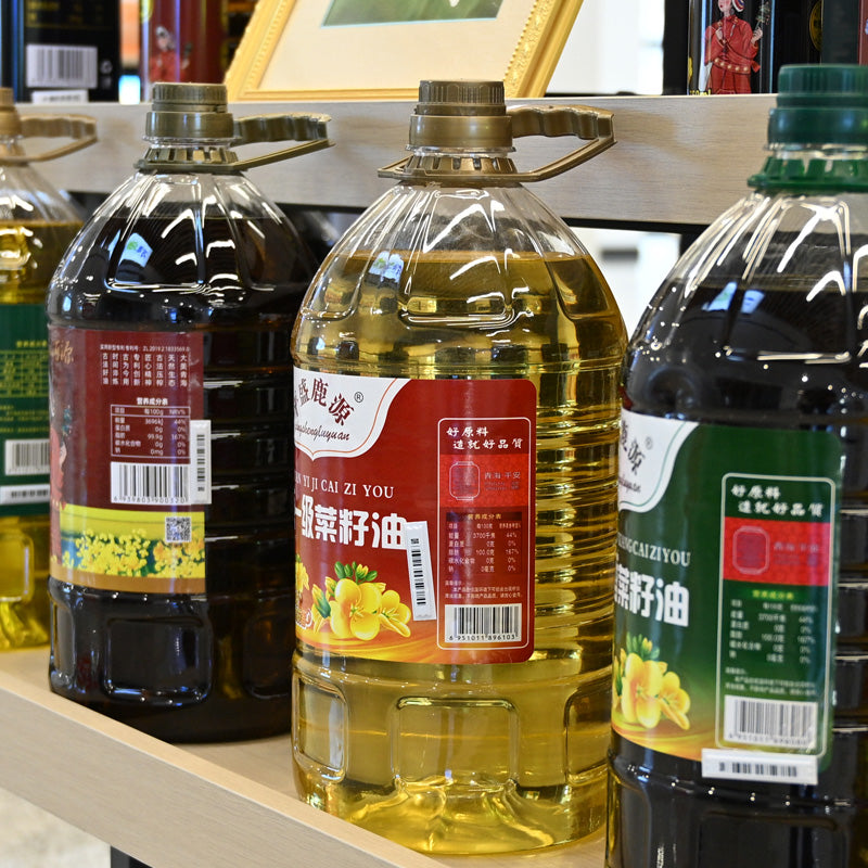 Qinghai specialty first grade rapeseed oil rich in nutrition and unique flavor