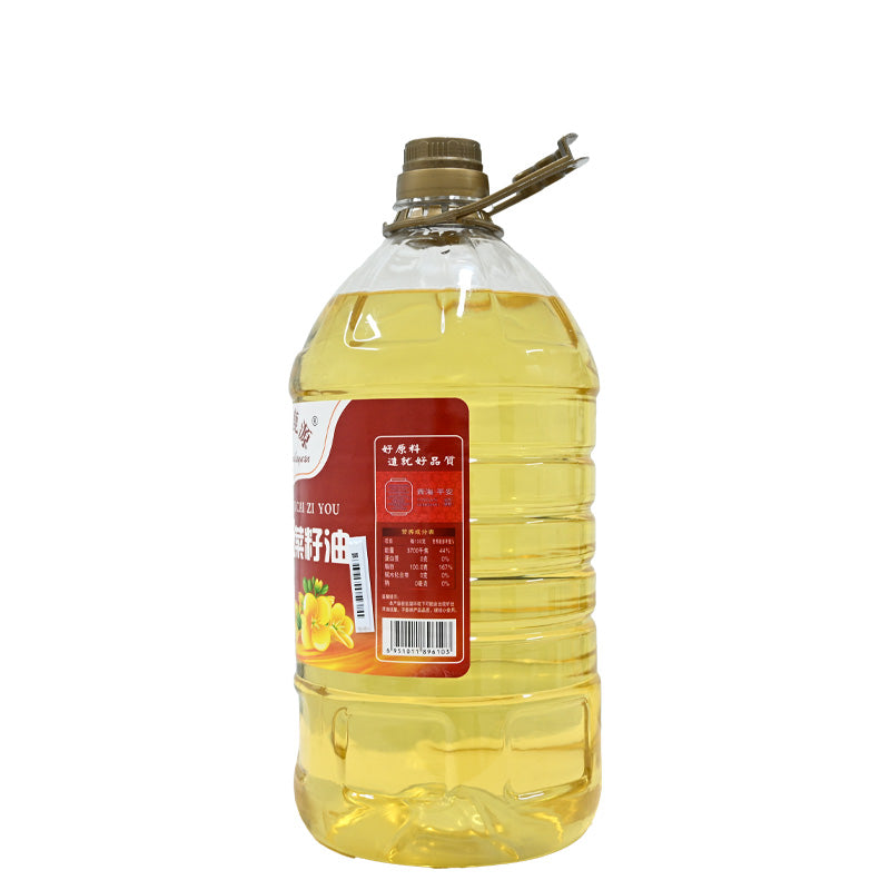Qinghai specialty first grade rapeseed oil rich in nutrition and unique flavor