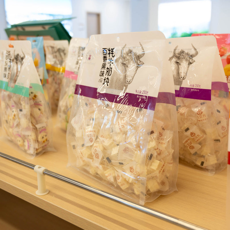 Qinghai specialty Yangzun yak milk bar mixed flavor 250g individual packaging sugar milk snack
