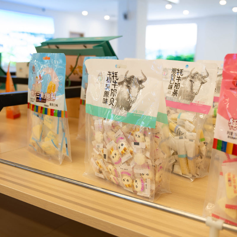 Qinghai specialty Yangzun yak milk shell; rich milk flavor; leisurely and delicious snack; individual packaging; original flavor of colostrum