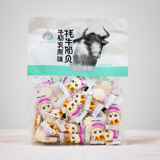 Qinghai specialty Yangzun yak milk shell; rich milk flavor; leisurely and delicious snack; individual packaging; original flavor of colostrum