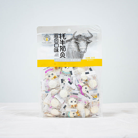 Qinghai specialty Yangzun yak milk shell with rich milk flavor, leisurely and delicious snack, individually packaged, clean and hygienic
