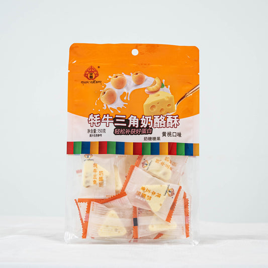 Qinghai specialty Yangzun solid dairy products; multi-flavored cheese crisp 150 grams in individual small packaging