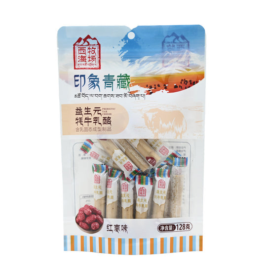 Qinghai specialty prebiotic yak cheese; date flavor; high protein; high calcium; enhance physical fitness