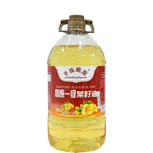Qinghai specialty first grade rapeseed oil rich in nutrition and unique flavor