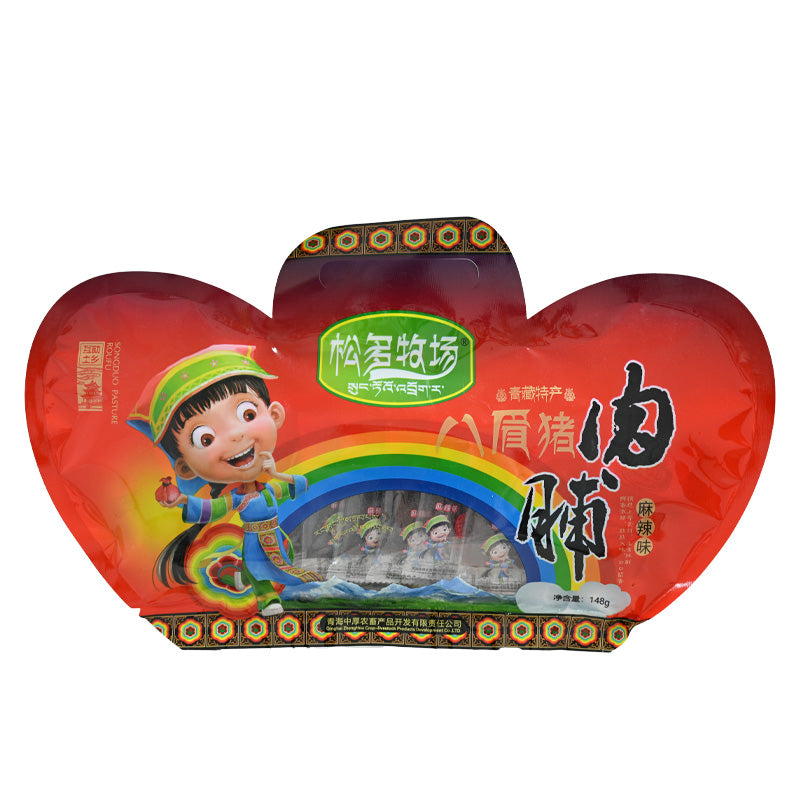 Qinghai specialty; Ba Mei pig; spicy; meat jerky; delicate in taste; meticulously made; rich in nutrition