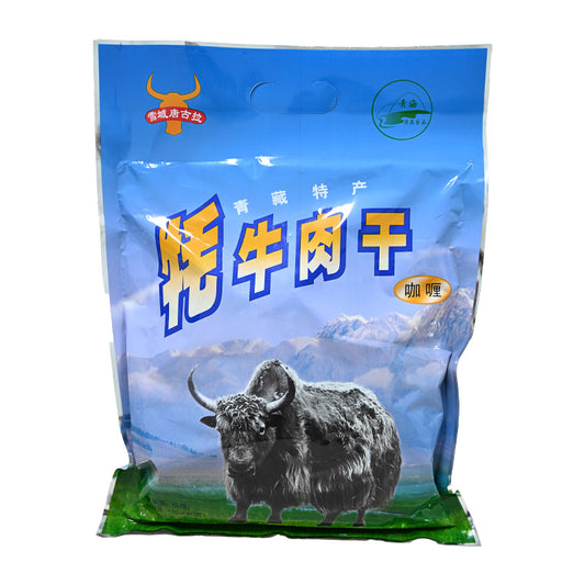 Qinghai specialty snowy Tibetan plateau yak jerky curry, rich in nutrition, ready to eat