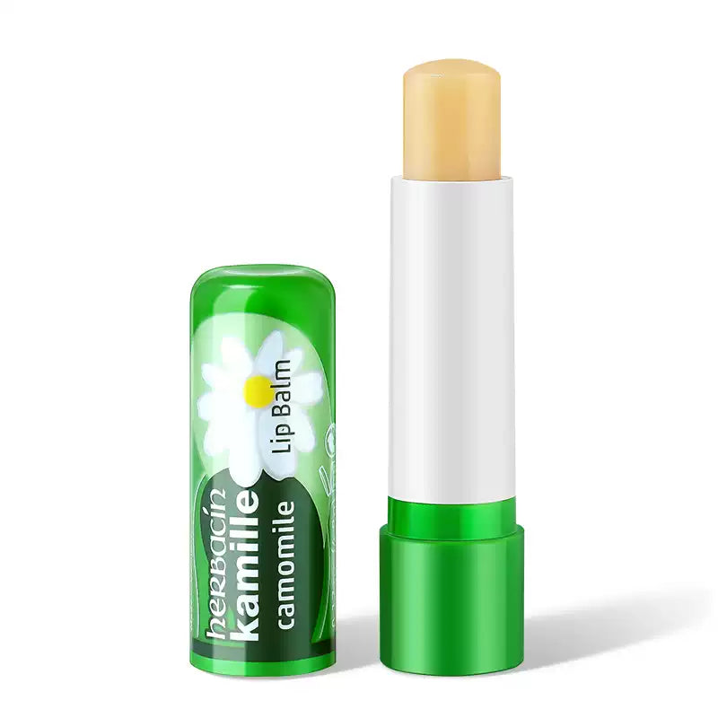 German Herbacin Chamomile Repair Lip Balm, Moisturizing Anti-chapped Colorless Lip Care