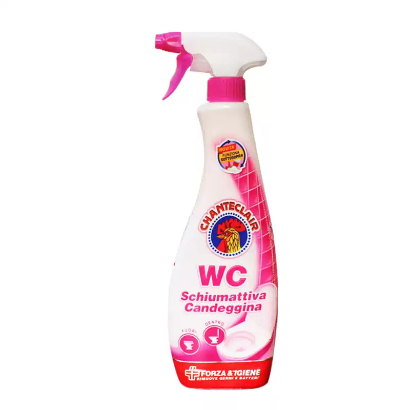 Chanteclair Toilet Cleaner Foam Mousse, Deodorizing & Urine Scale Remover