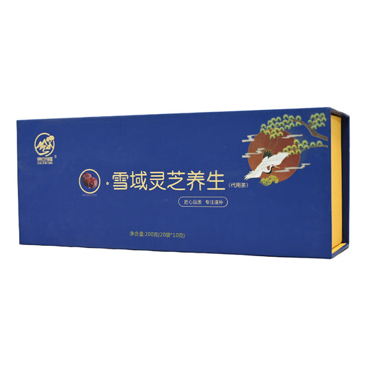 Chinese specialty; snowy plateau lingzhi health-care (herbal tea) regulating blood sugar; protecting the liver
