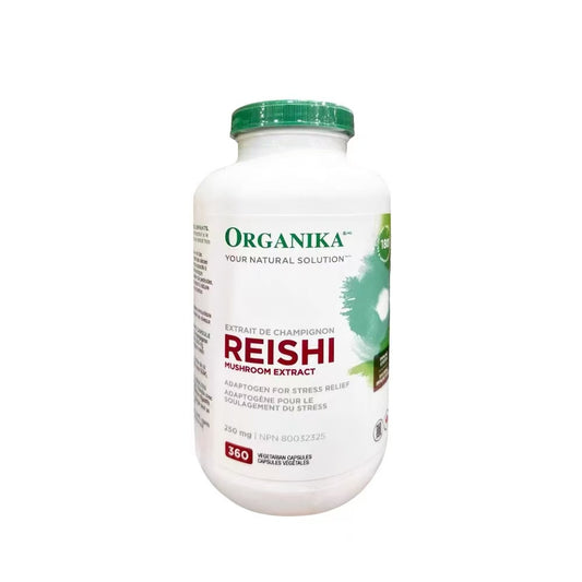 Organika Ganoderma Essence Capsules. Ideal gifts for middle-aged and elderly people to boost immunity, extracted from organic wall-broken ganoderma powder.