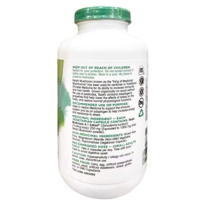 Organika Ganoderma Essence Capsules. Ideal gifts for middle-aged and elderly people to boost immunity, extracted from organic wall-broken ganoderma powder.