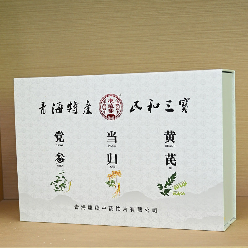 Qinghai specialty Minhe three treasures Codonopsis tangshen Angelica sinensis Astragalus membranaceus Rich in nutritional