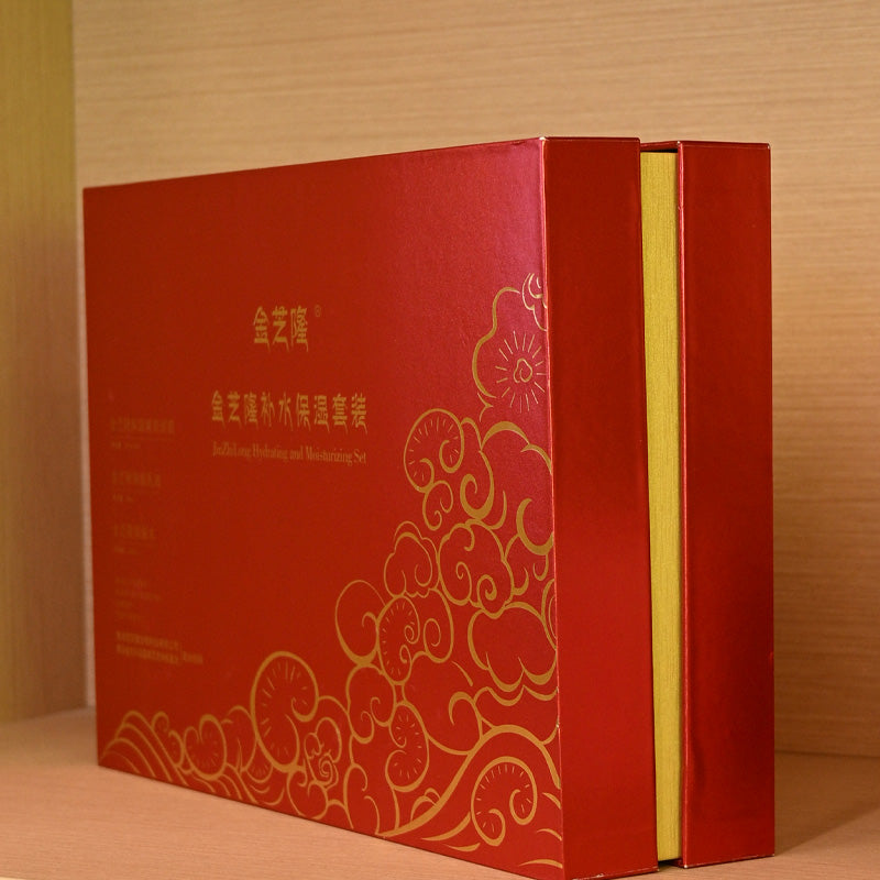 Chinese specialty; Lingzhi hydrating moisturizing set; Moisturizing and nourishing