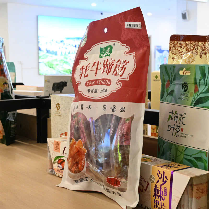 Qinghai specialty Wenyou yak tendon; spicy flavor; ready to eat