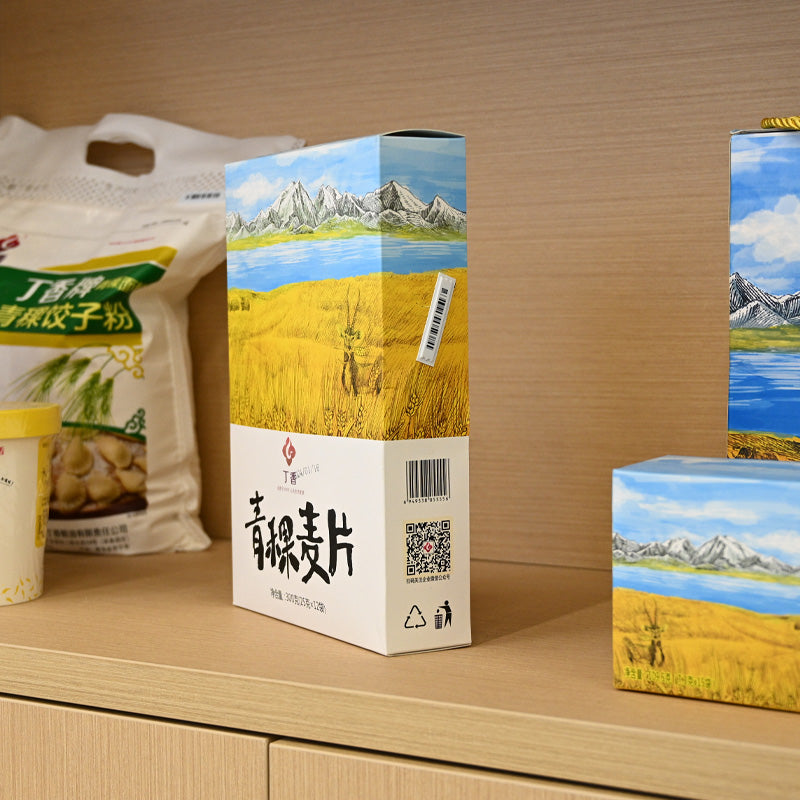 Qinghai specialty; cloves; barley flakes; clean ingredients; rich in nutrition