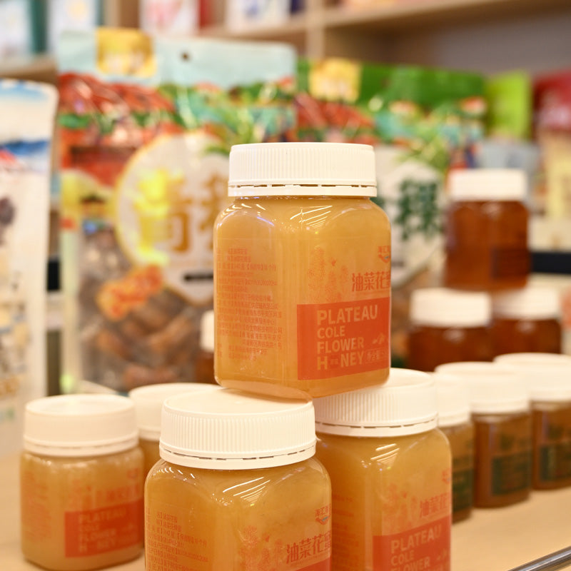 Qinghai specialty rapeseed flower honey 500g rich in nutrition contains a variety of vitamins beauty and skin care unique flavor