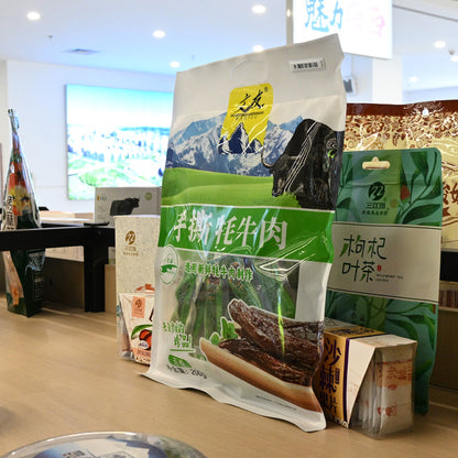 Qinghai specialty Wenyou hand-tear yak beef; five-spice flavor; ready to eat