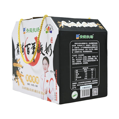 Qinghai specialty; century-old barley yogurt; high-quality product; pure and simple