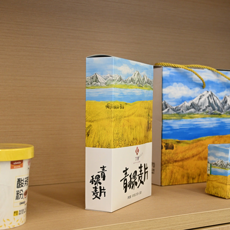 Qinghai specialty; cloves; barley flakes; clean ingredients; rich in nutrition