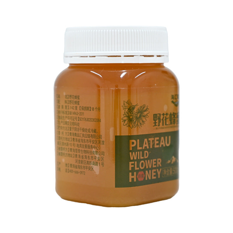 Qinghai specialty wild flower honey 500g rich in nutrition contains a variety of vitamins beauty and skin care unique flavor