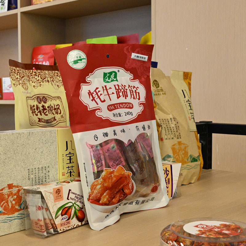 Qinghai specialty Wenyou yak tendon; spicy flavor; ready to eat