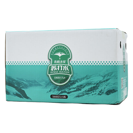 Qinghai specialty; Qinghai-Tibet ice spring; flavorless soda water; pure natural and pollution-free