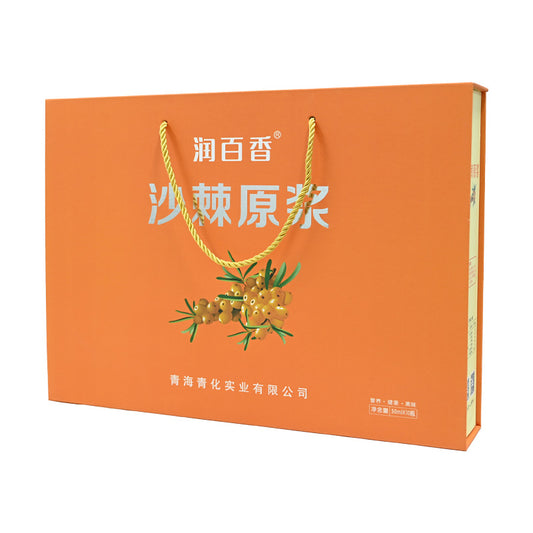 Qinghai specialty sea buckthorn puree gift box, rich in nutrition, convenient to drink, unique taste