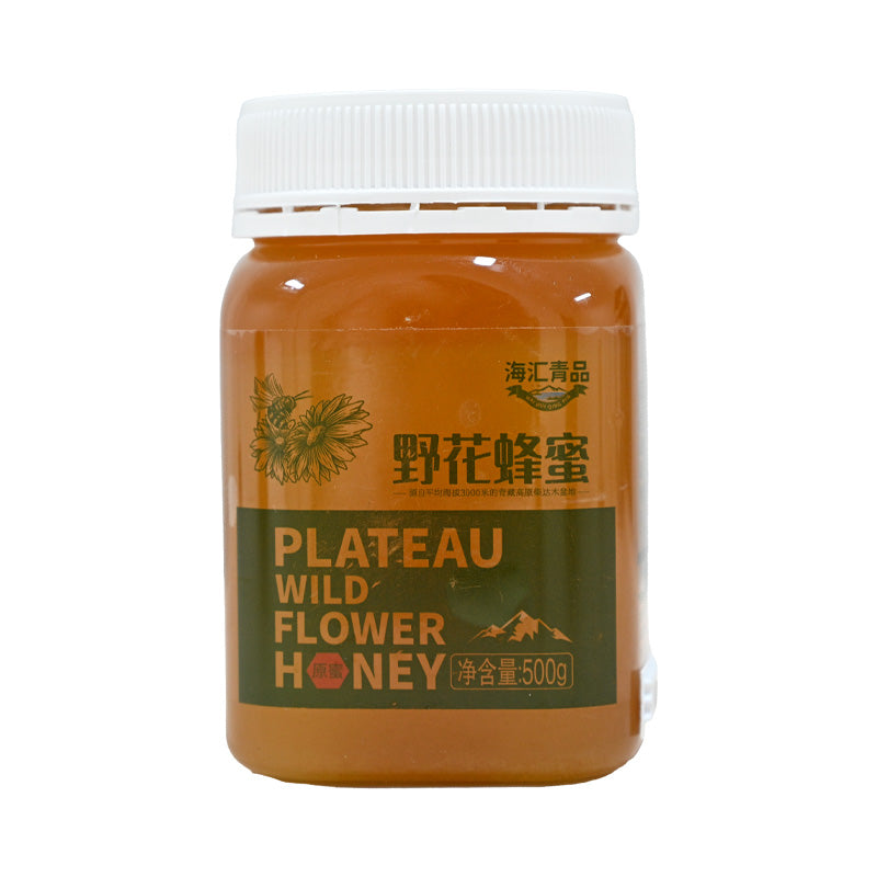 Qinghai specialty wild flower honey 500g rich in nutrition contains a variety of vitamins beauty and skin care unique flavor