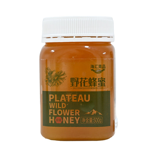 Qinghai specialty wild flower honey 500g rich in nutrition contains a variety of vitamins beauty and skin care unique flavor