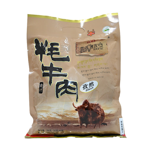 Qinghai specialty; Snowy Tibetan Plateau yak beef stew sauce; Za'atar flavor; Nutritionally rich; Ready to eat