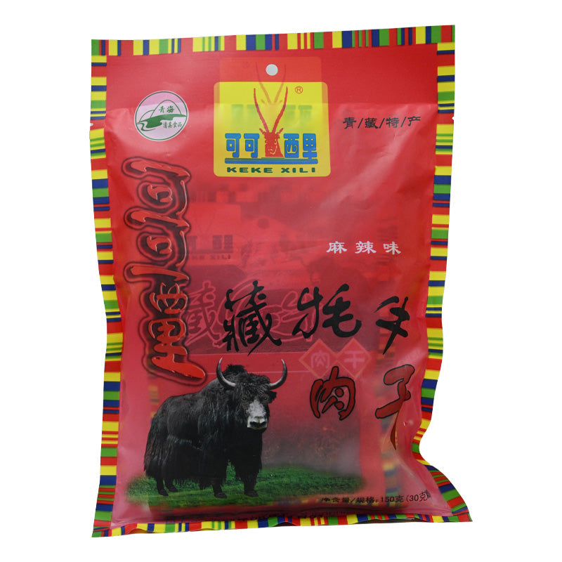 Qinghai specialty; Kekexili Tibetan yak jerky; spicy flavor; ready to eat