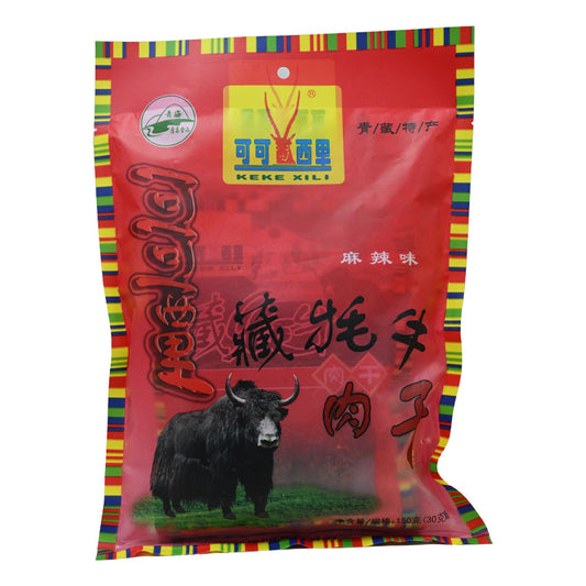 Qinghai specialty; Kekexili Tibetan yak jerky; spicy flavor; ready to eat