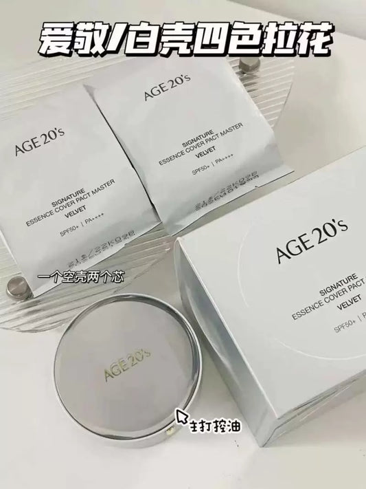 Genuine Korean Aekyung Age20s Four-color Latte Art Cushion BB Cream, Concealer, Whitening & Moisturizing Foundation