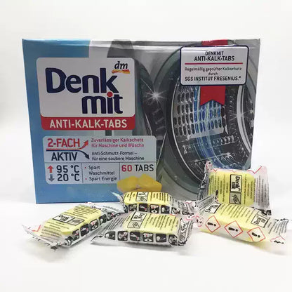 Imported German DM Washing Machine Tank Effervescent Tablets, Efficient Decontamination & Sterilization, Suitable for Pulsator & Drum Inner Drum