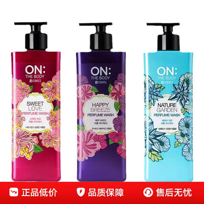 Korea LG ON Perfume Body Wash, 72 Hours Long Lasting Fragrance