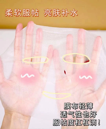 Japanese ATES Sake Lees Mask, Hydrating brightening, cleansing pores and firming skin