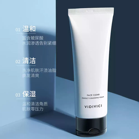 VIDIVICI Goddess Foaming Amino Acid Cleanser, Deep Pore Cleansing & Hydrating, For Men & Women