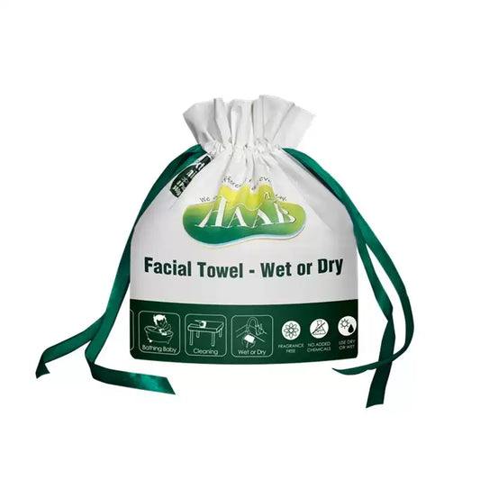 Imported Australian Thickened HAAB Cotton Facial Towels, Disposable Soft Face Wipes, Makeup Remover, Roll Type